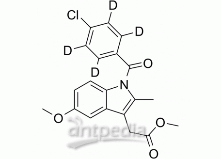 HY-14397S1 Indomethacin-d4 Methyl Ester | MedChemExpress (MCE)