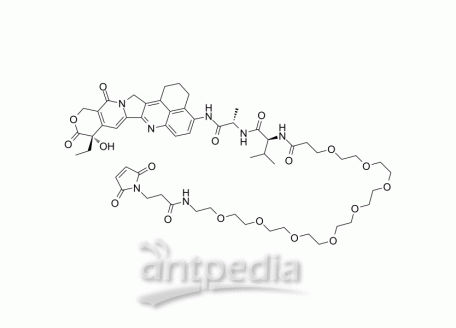 Mal-PEG8-amide-Val-Ala-(4-NH2)-Exatecan | MedChemExpress (MCE)