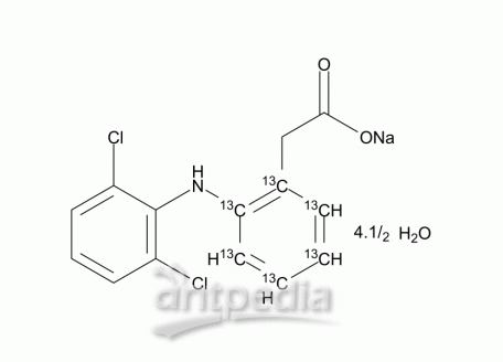 Diclofenac-13C6 sodium heminonahydrate | MedChemExpress (MCE)