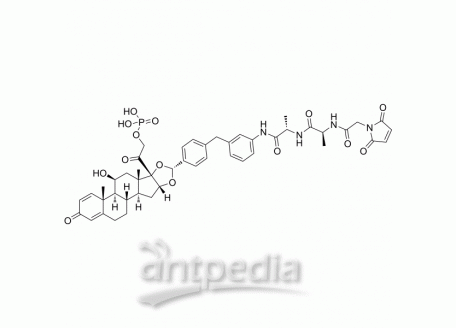 HY-152121 Glucocorticoid receptor agonist-1 phosphate Ala-Ala-Mal | MedChemExpress (MCE)
