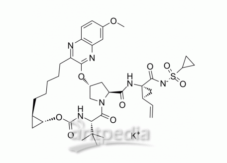Grazoprevir potassium salt | MedChemExpress (MCE)