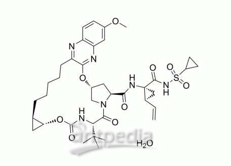 Grazoprevir hydrate | MedChemExpress (MCE)