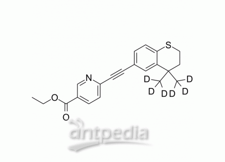 HY-15388S Tazarotene-d8 | MedChemExpress (MCE)