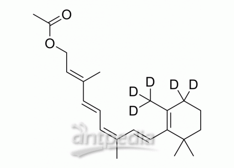9-cis-Retinol acetate-d5 | MedChemExpress (MCE)