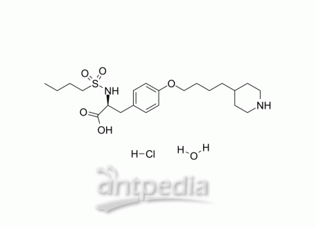 HY-17369 Tirofiban hydrochloride monohydrate | MedChemExpress (MCE)