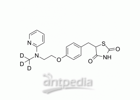 HY-17386S Rosiglitazone-d3 | MedChemExpress (MCE)