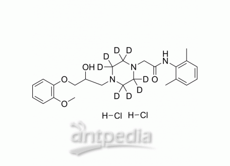HY-17401S Ranolazine-d8 dihydrochloride | MedChemExpress (MCE)