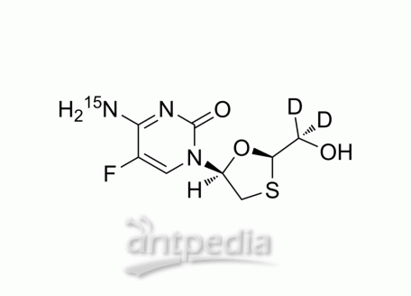 HY-17427S Emtricitabine-15N,d2 | MedChemExpress (MCE)