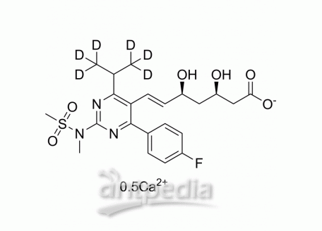 HY-17504S Rosuvastatin-d6 calcium | MedChemExpress (MCE)