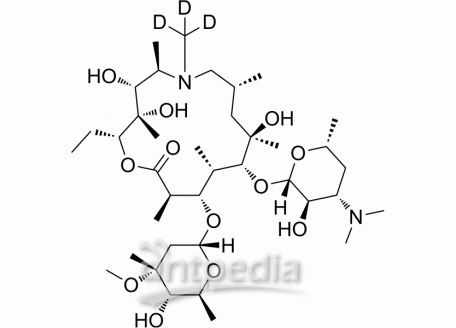 HY-17506S Azithromycin-d3 | MedChemExpress (MCE)