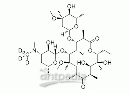 HY-17508S Clarithromycin-13C,d3 | MedChemExpress (MCE)