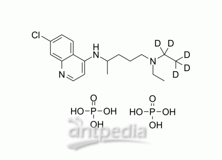 HY-17589S Chloroquine-d5 diphosphate | MedChemExpress (MCE)