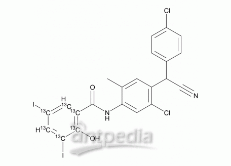 Closantel-13C6 | MedChemExpress (MCE)