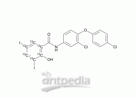 HY-17598S Rafoxanide 13C6 | MedChemExpress (MCE)