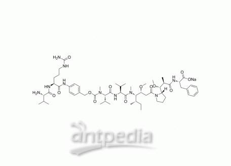 HY-44177 Val-Cit-PAB-MMAF sodium | MedChemExpress (MCE)