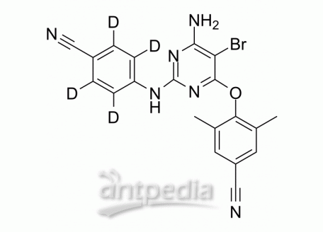 Etravirine-d4 | MedChemExpress (MCE)