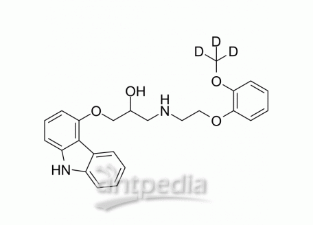 Carvedilol-d3 | MedChemExpress (MCE)