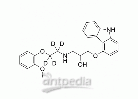 HY-B0006S1 Carvedilol-d4 | MedChemExpress (MCE)