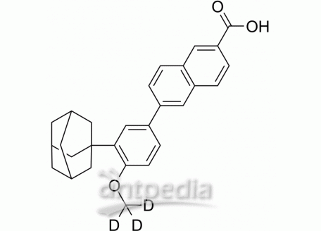 HY-B0091S Adapalene-d3 | MedChemExpress (MCE)