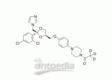 (-)-Ketoconazole-d3 | MedChemExpress (MCE)