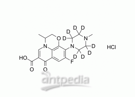 HY-B0125AS Ofloxacin-d8 hydrochloride | MedChemExpress (MCE)
