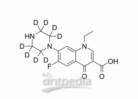 HY-B0132S1 Norfloxacin-d8 | MedChemExpress (MCE)
