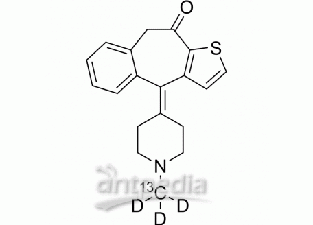 HY-B0157S Ketotifen-13C,d3 | MedChemExpress (MCE)