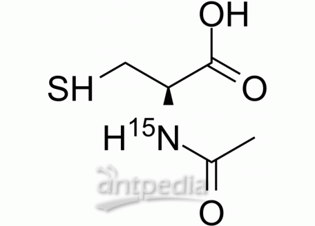 HY-B0215S1 Acetylcysteine-15N | MedChemExpress (MCE)