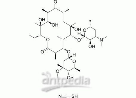 Erythromycin thiocyanate | MedChemExpress (MCE)
