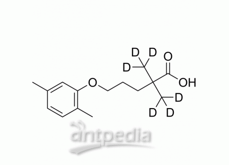 HY-B0258S Gemfibrozil-d6 | MedChemExpress (MCE)