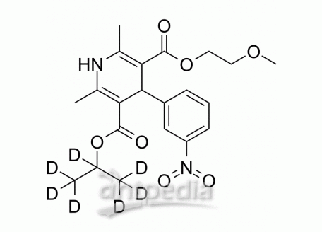HY-B0265S Nimodipine-d7 | MedChemExpress (MCE)