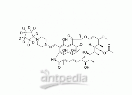 HY-B0269S Rifapentine-d9 | MedChemExpress (MCE)