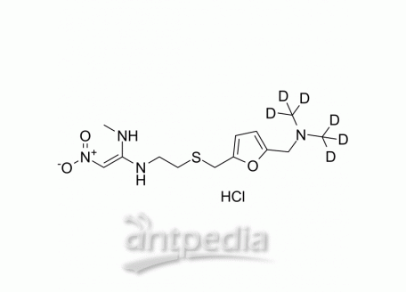 HY-B0281AS Ranitidine-d6 hydrochloride | MedChemExpress (MCE)