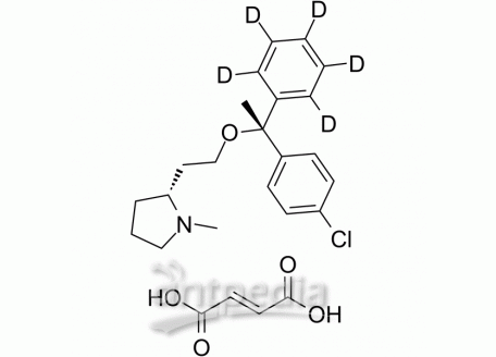 HY-B0298AS Clemastine-d5 fumarate | MedChemExpress (MCE)
