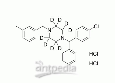Meclizine-d8 dihydrochloride | MedChemExpress (MCE)