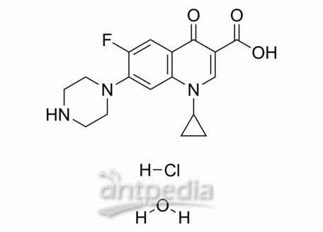 Ciprofloxacin hydrochloride monohydrate | MedChemExpress (MCE)