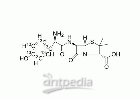 HY-B0467AS Amoxicillin-13C6 | MedChemExpress (MCE)