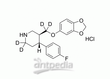 (rac)-(trans)-Paroxetine-d4 hydrochloride | MedChemExpress (MCE)