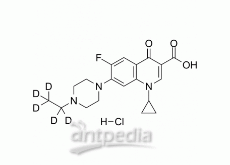 Enrofloxacin-d5 hydrochloride | MedChemExpress (MCE)
