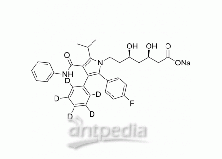 HY-B0589S1 Atorvastatin-d5 sodium | MedChemExpress (MCE)
