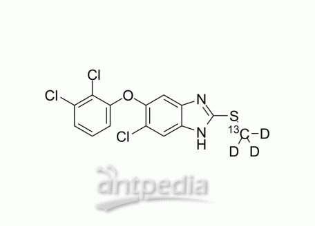 Triclabendazole-13C,d3 | MedChemExpress (MCE)