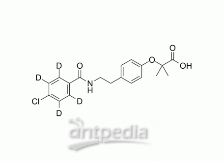 HY-B0637S1 Bezafibrate-d4 | MedChemExpress (MCE)