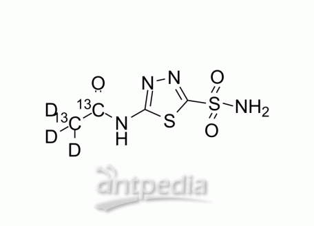 Acetazolamide-13C2,d3 | MedChemExpress (MCE)