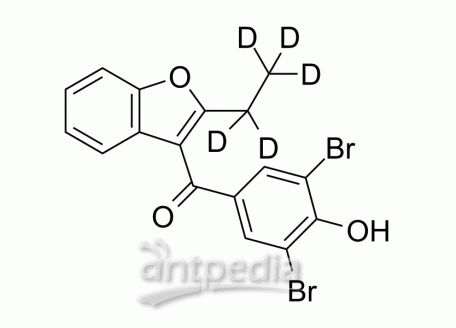 HY-B1135S Benzbromarone-d5 | MedChemExpress (MCE)