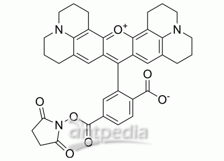 HY-D1086 6-Carboxy-X-rhodamine, succinimidyl ester | MedChemExpress (MCE)