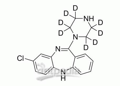 HY-G0021S N-Desmethylclozapine-d8 | MedChemExpress (MCE)