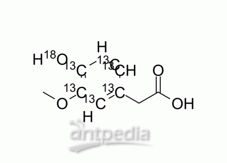HY-N0384S3 Homovanillic acid-13C6,18O | MedChemExpress (MCE)