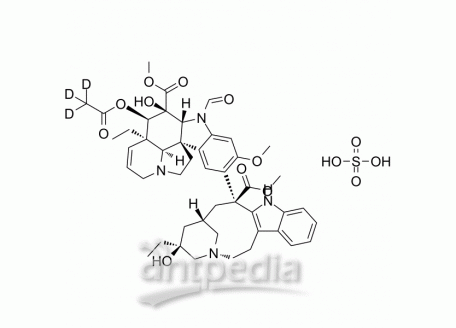 Vincristine-d3 sulfate | MedChemExpress (MCE)