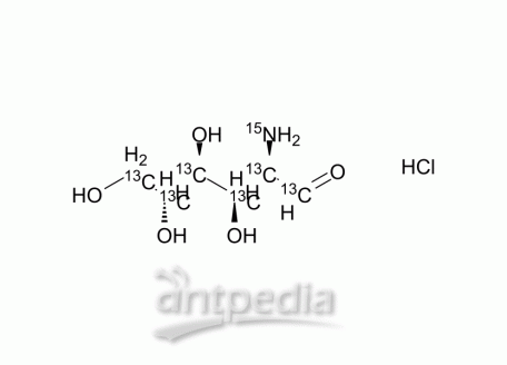 HY-N0733S5 Glucosamine-13C6,15N hydrochloride | MedChemExpress (MCE)
