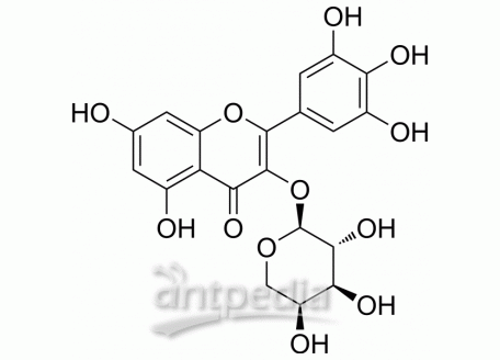 HY-N11499 Myricetin 3-O-α-L-arabinopyranoside | MedChemExpress (MCE)
